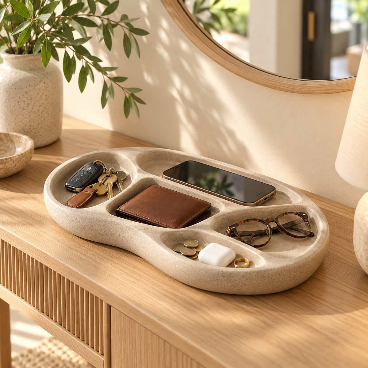 uuownx® Pebble Drop-Zone Organizer